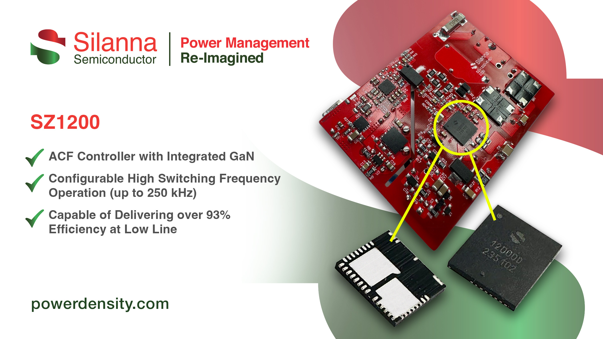Silanna Semiconductor Takes ACF Integration to Next Level by Combining PWM Control, 700V GaN FET, X-Cap discharge, ACF Driver and UHV Start-up Regulator in Single Chip