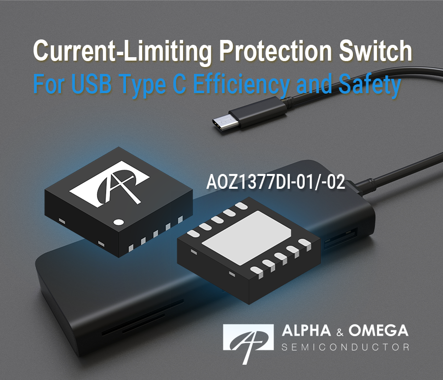 20V, 7A Type-C Sourcing Protection Switch Designed to Enhance USB Type-C Efficiency and Safety