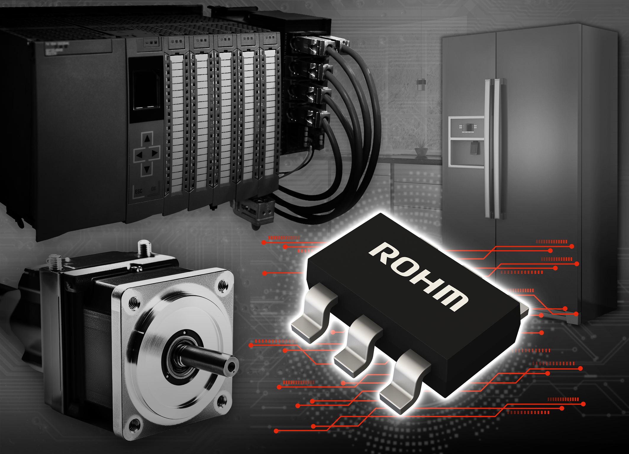 ROHM's New Energy-Saving DC-DC Converter ICs Offered in the TSOT23 Package