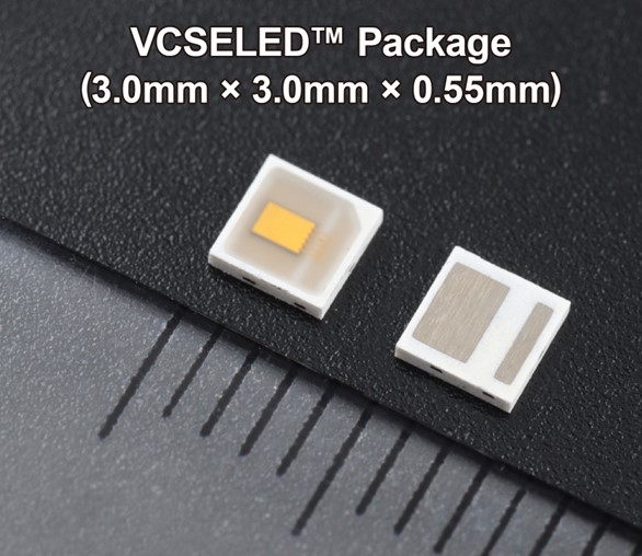 ROHM Develops an Infrared Light Source that Combines Features of VCSELs and LEDs