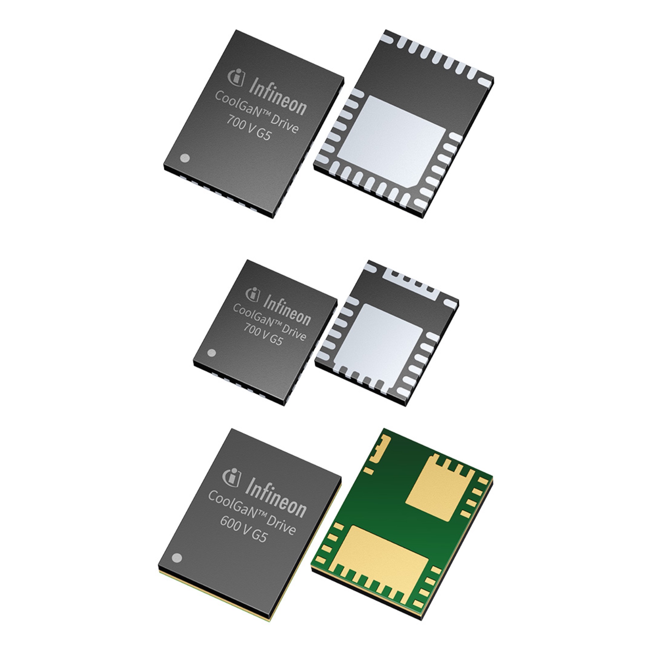 Infineon Introduces new CoolGaN Drive Product Family of Integrated Single Switches and Half-Bridges with Integrated Drivers