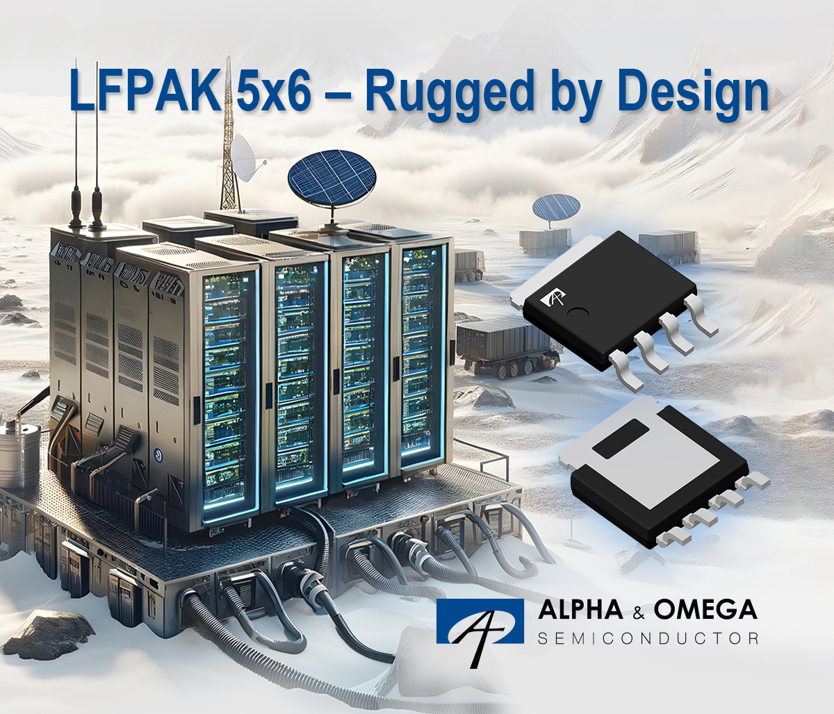 Alpha and Omega Semiconductor Expands Surface Mount Package Offering with New LFPAK 5x6 Package for High Performance and High-Reliability Requirements
