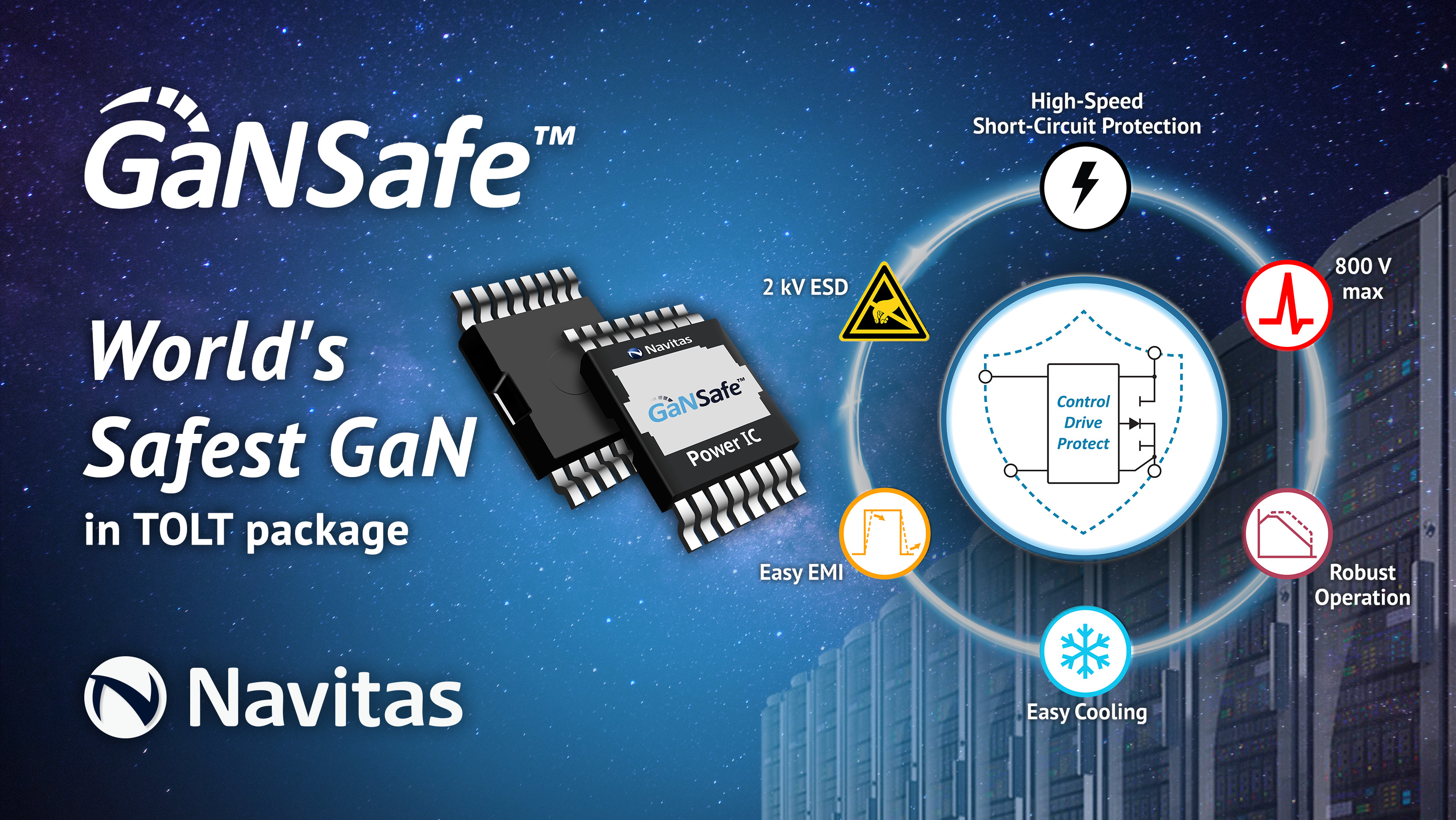 Navitas Delivers More Power for AI & EV with Extended GaNSafe Portfolio