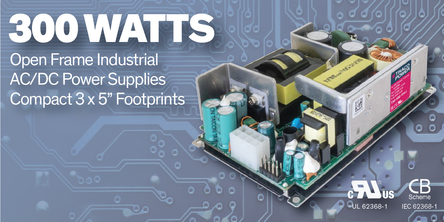 300 Watt Cost Effective Power Supplies in 3 x 5