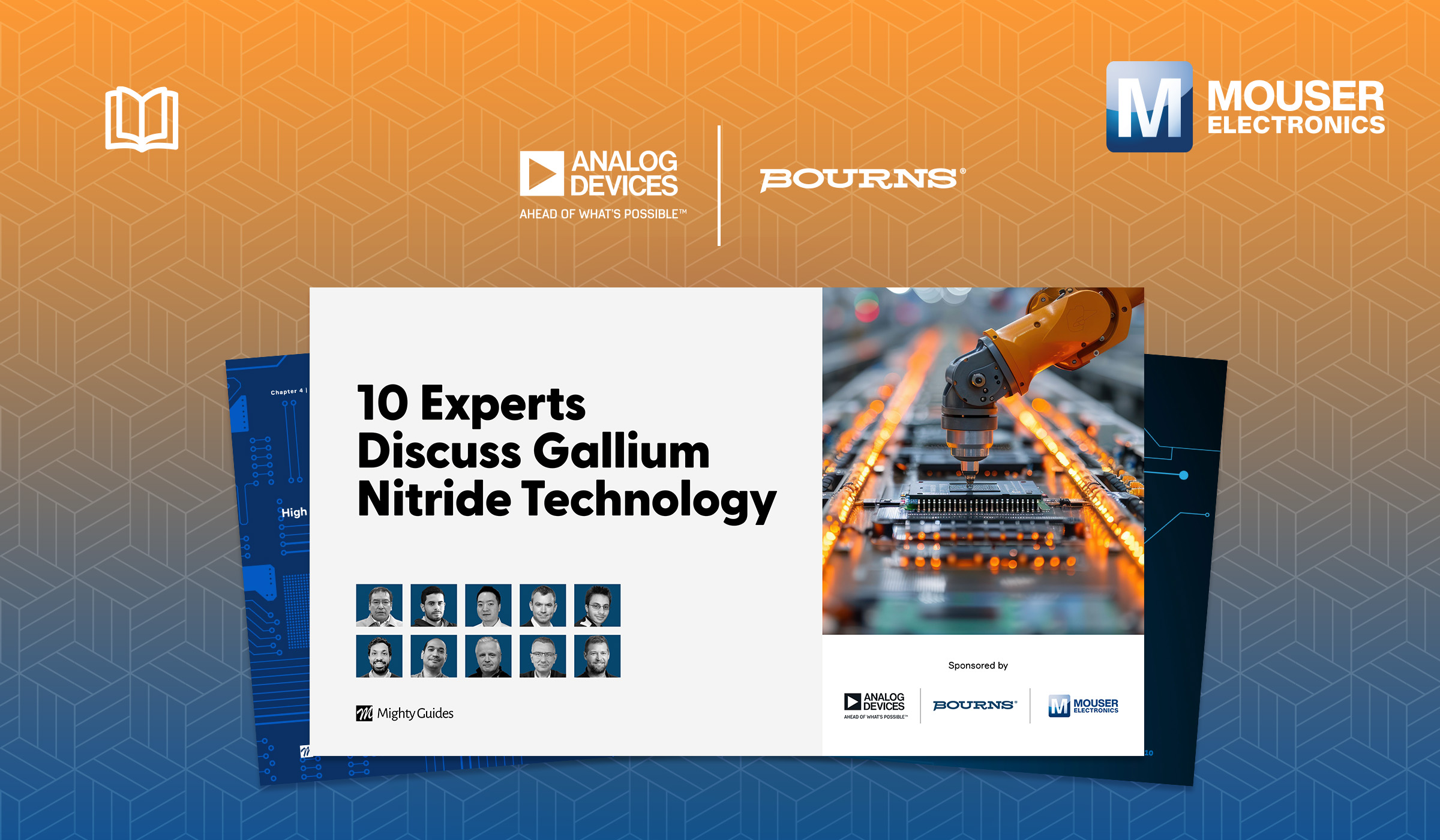Explore the Benefits of GaN-Based Power Electronics in the New eBook from Mouser Electronics, Analog Devices, and Bourns