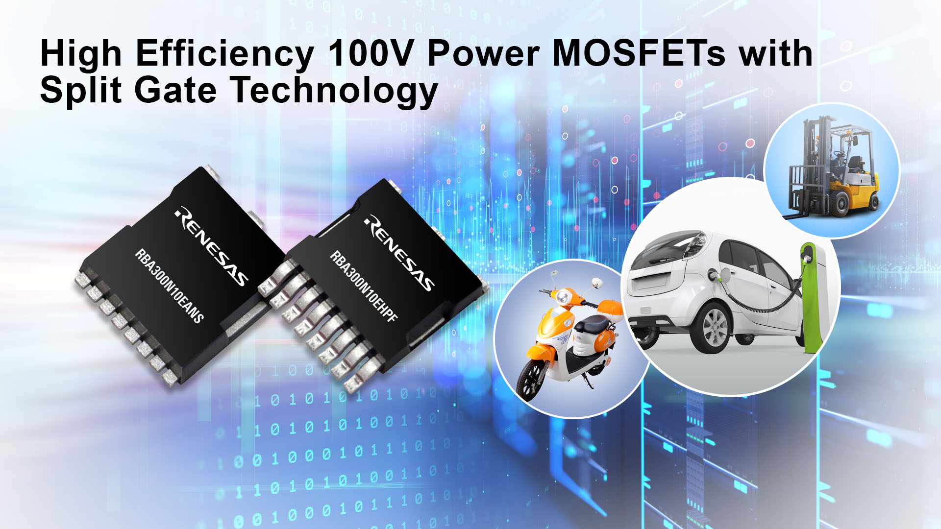 Renesas Introduces New MOSFETs with Exceptional Performance