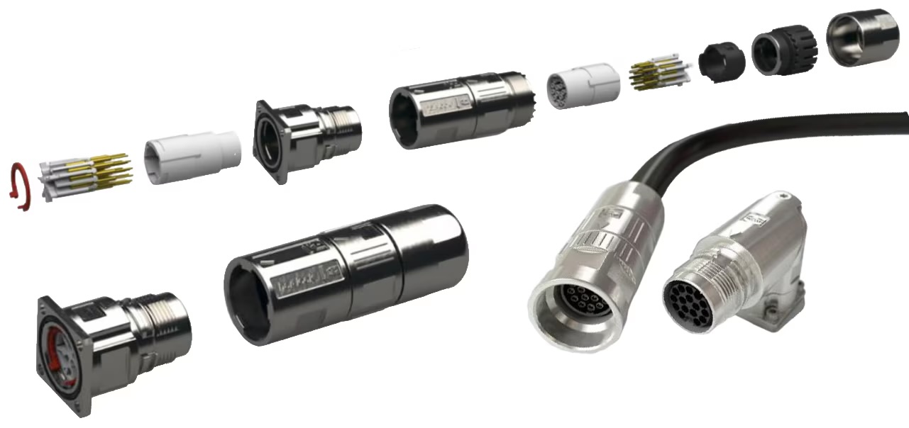 Heilind Electronics Featuring HARTING M17 Circular Connectors