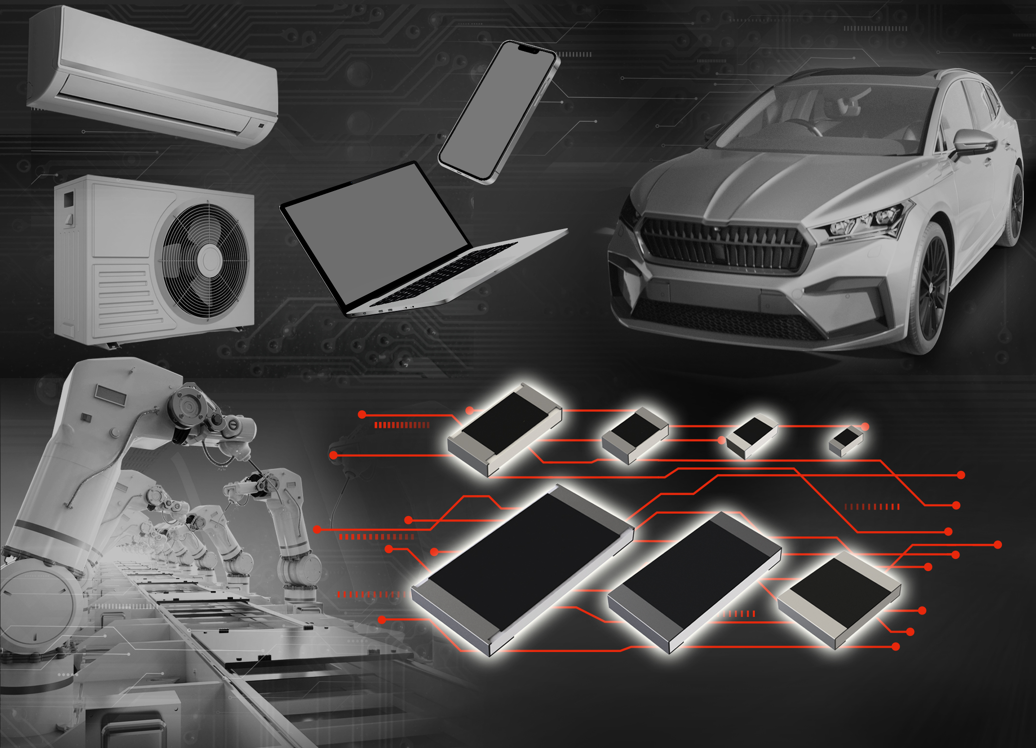ROHM's New General-Purpose Chip Resistors Contribute to Greater Miniaturization