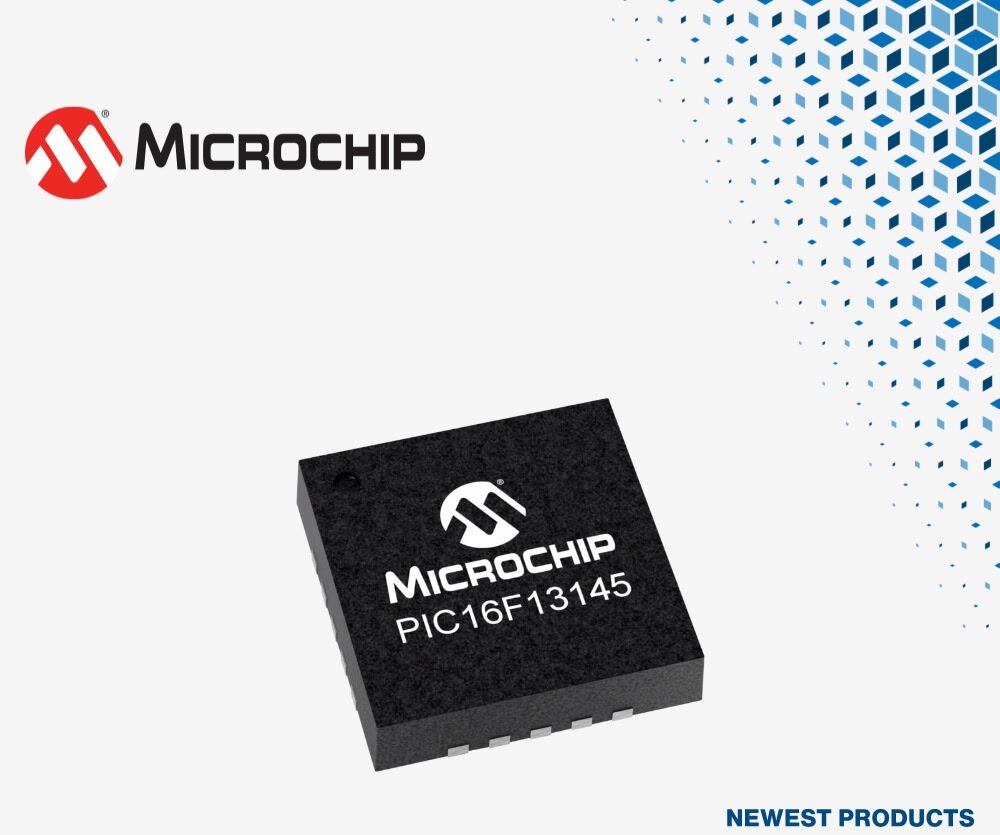 New at Mouser: Microchip Technology's PIC16F13145 Microcontroller with the Configurable Logic Block