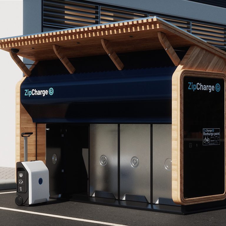 The World's First Portable EV Charging Infrastructure for Shared, Public Use