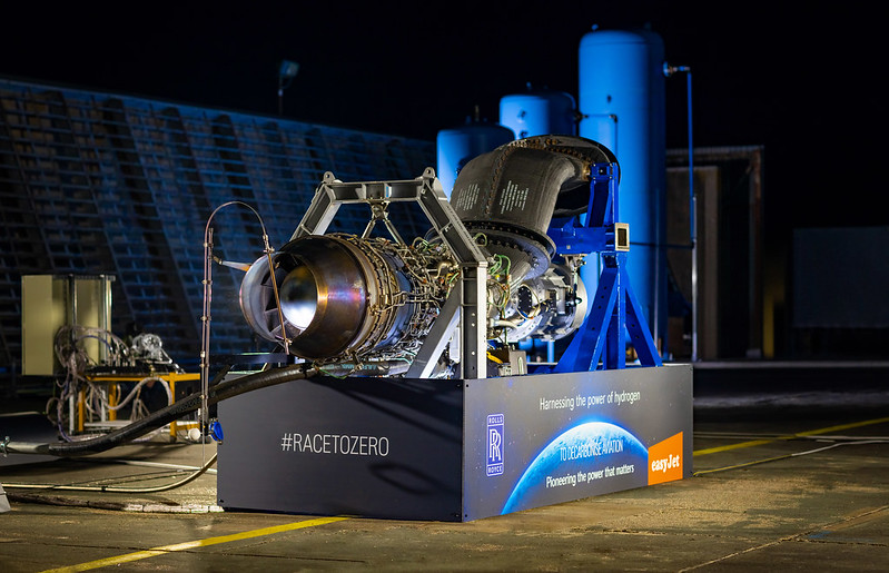 Testing the World's First Hydrogen-Powered Jet Engine