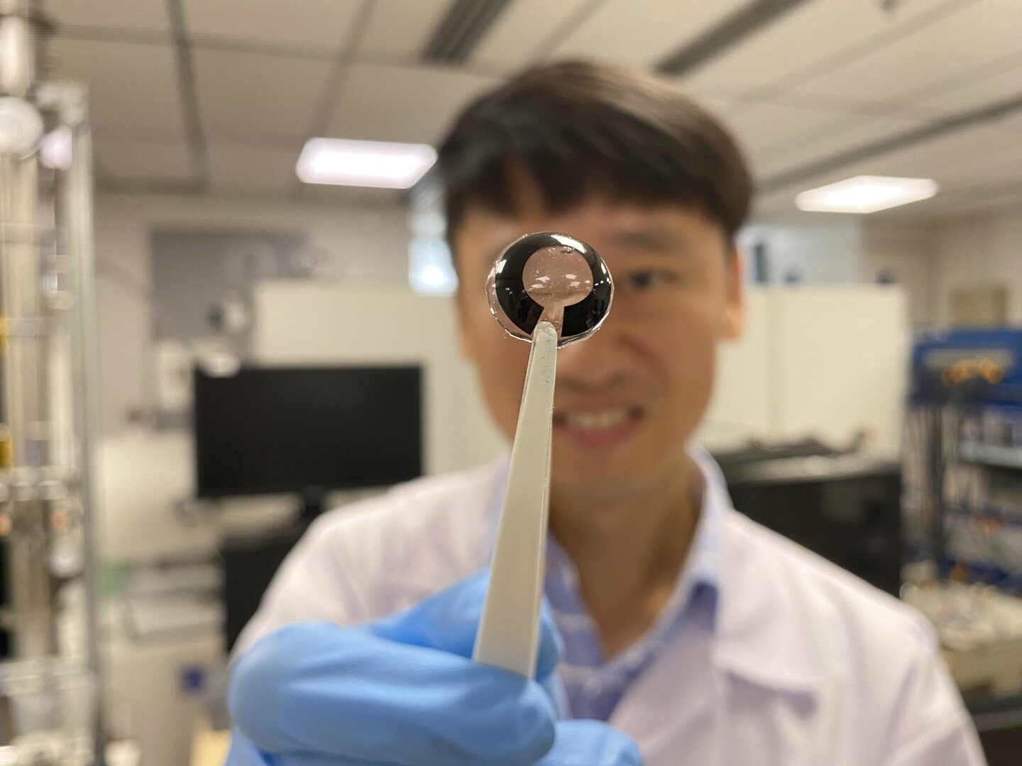 Battery Powered by Tears for Smart Contact Lenses