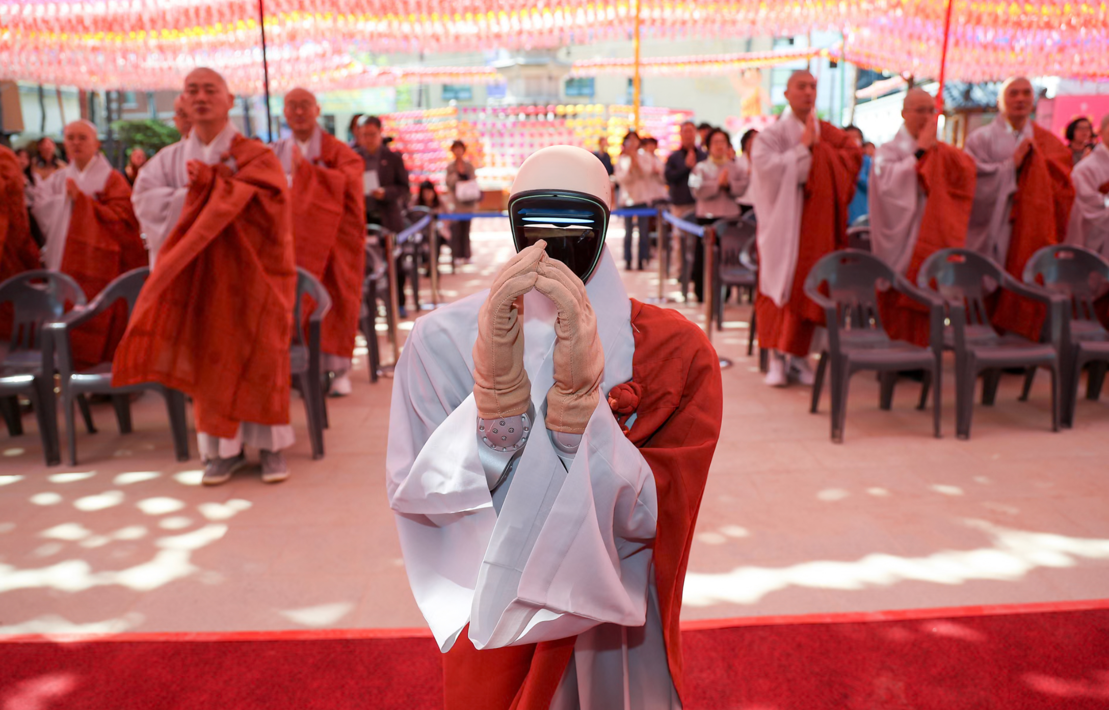 South Korean Robot Takes Buddhist Vows